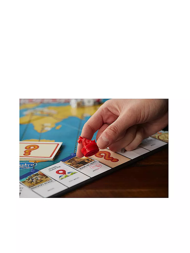 HASBRO | Brettspiel -  Monopoly Reise um die Welt | keine Farbe