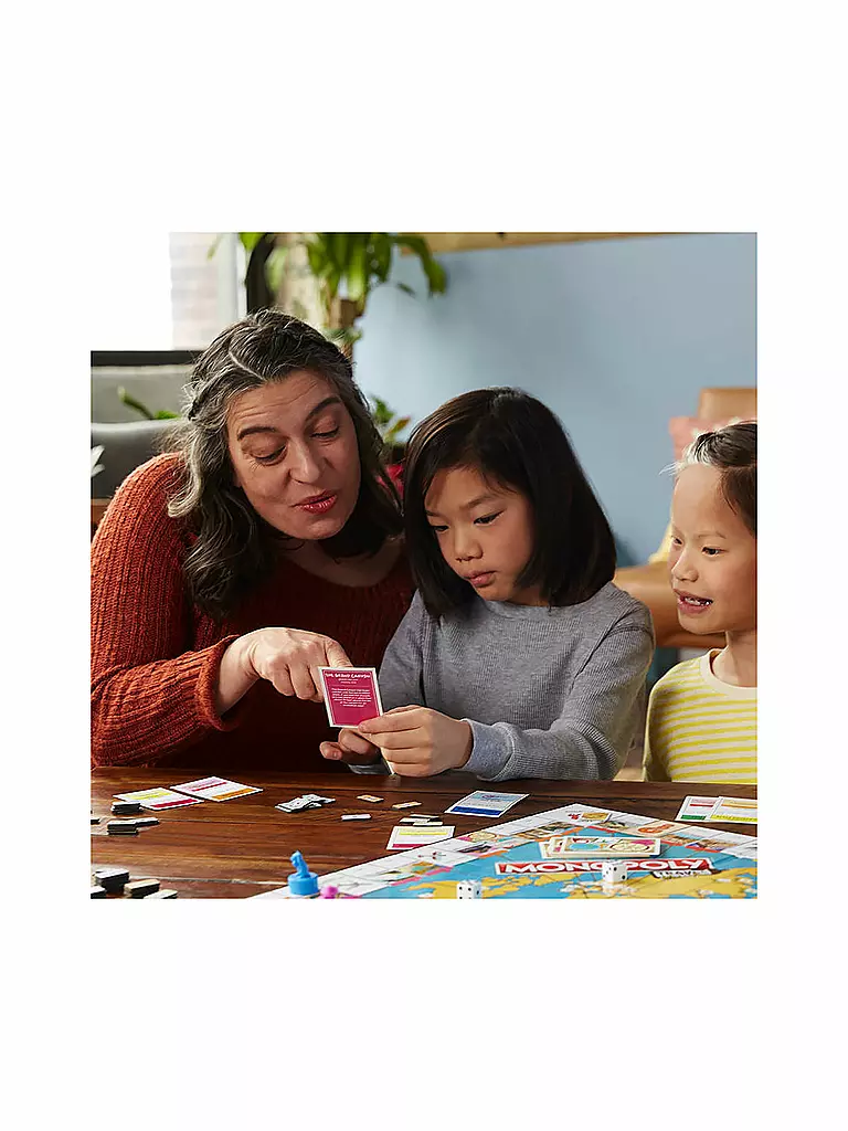HASBRO | Brettspiel -  Monopoly Reise um die Welt | keine Farbe