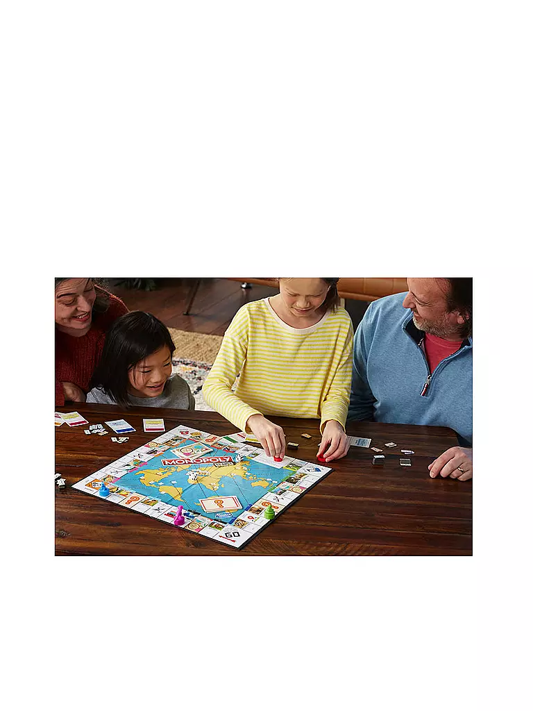 HASBRO | Brettspiel -  Monopoly Reise um die Welt | keine Farbe