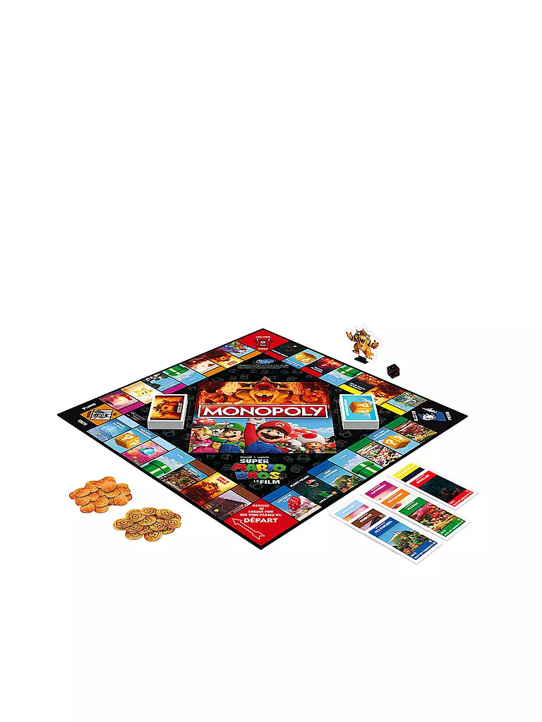 HASBRO | Brettspiel -  Monopoly Super Mario Bros. Film Edition | keine Farbe