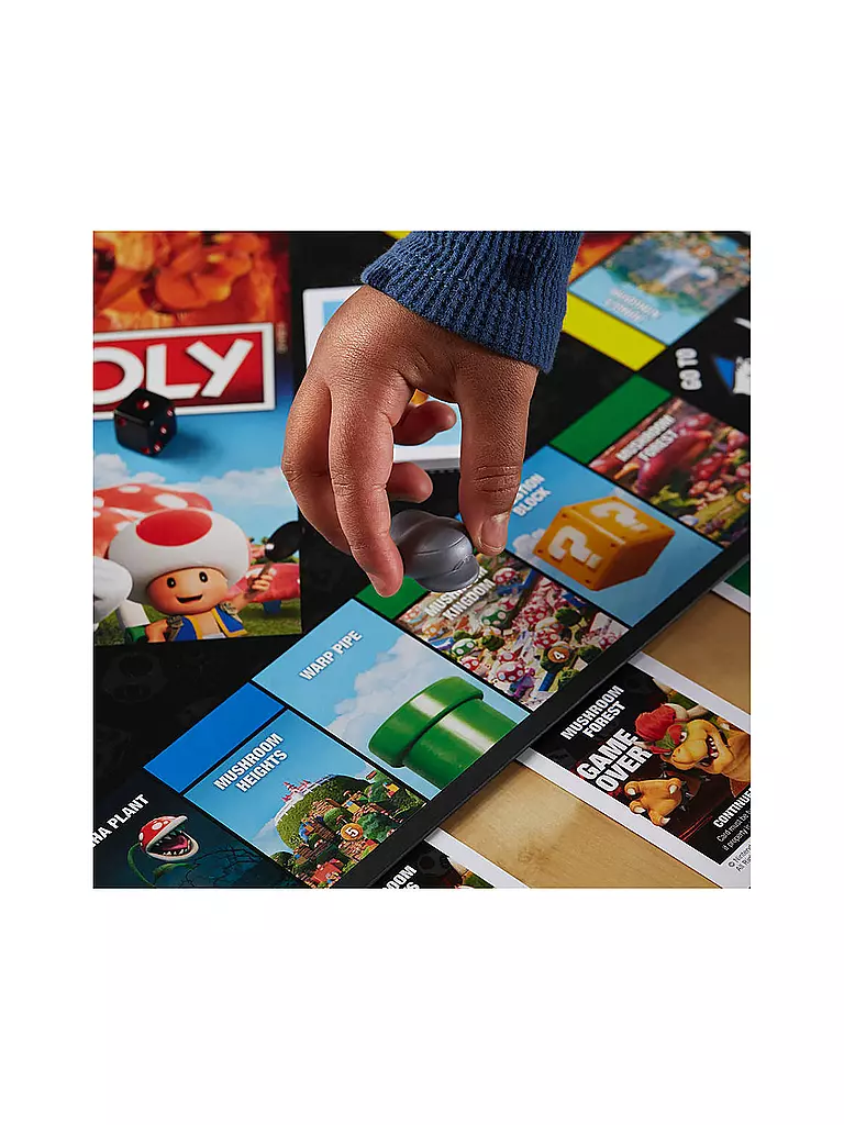HASBRO | Brettspiel -  Monopoly Super Mario Bros. Film Edition | keine Farbe