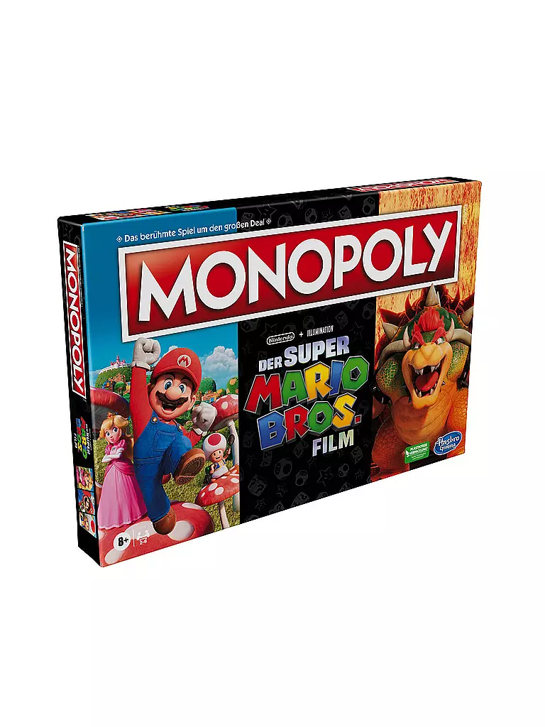 HASBRO | Brettspiel -  Monopoly Super Mario Bros. Film Edition | keine Farbe