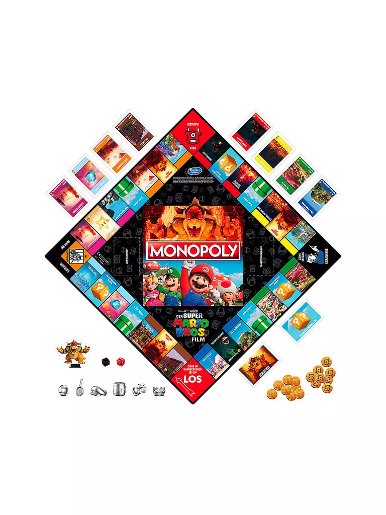 HASBRO | Brettspiel -  Monopoly Super Mario Bros. Film Edition | keine Farbe