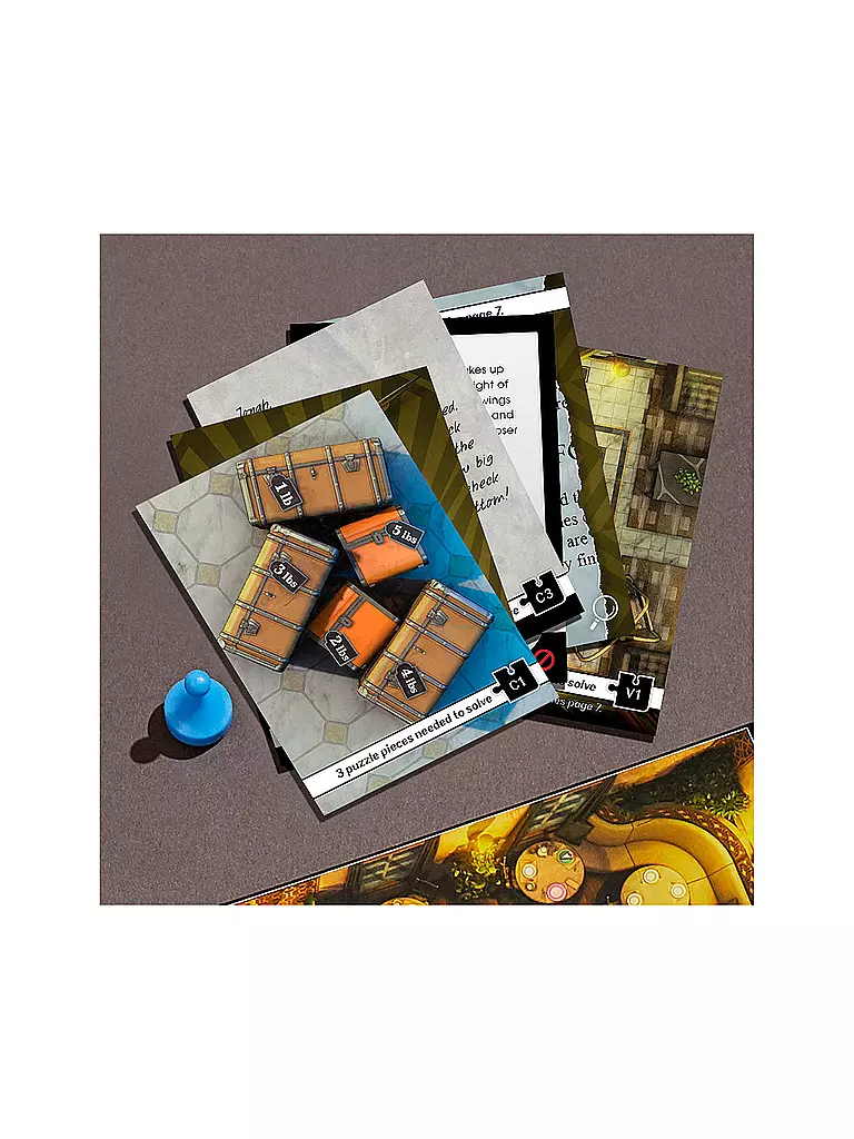 HASBRO | Brettspiel - Cluedo Erpressung im Midnight Hotel  | keine Farbe