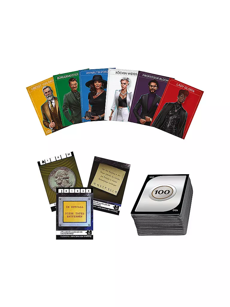 HASBRO | Brettspiel - Cluedo Erpressung im Midnight Hotel  | keine Farbe