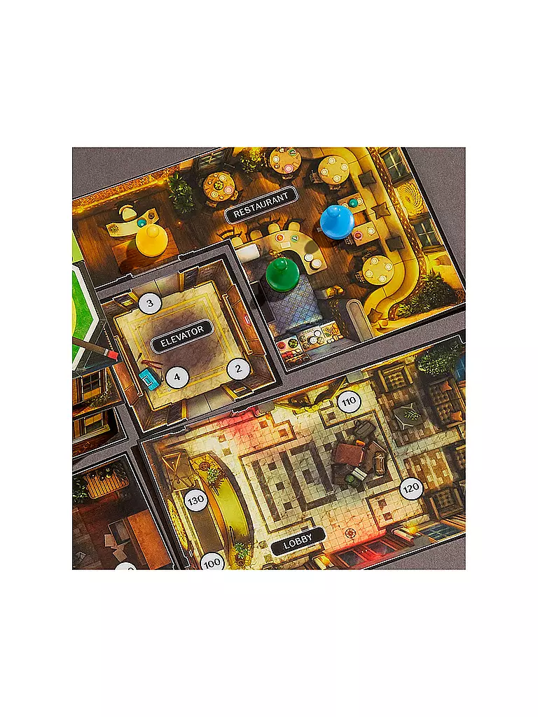 HASBRO | Brettspiel - Cluedo Erpressung im Midnight Hotel  | keine Farbe