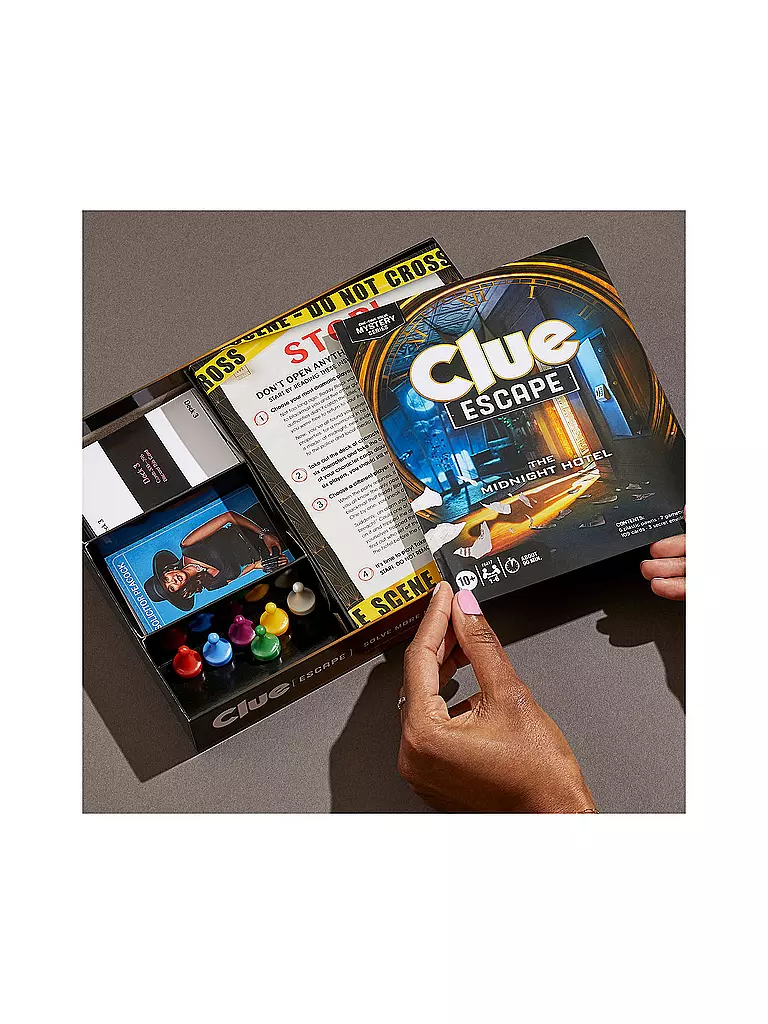 HASBRO | Brettspiel - Cluedo Erpressung im Midnight Hotel  | keine Farbe