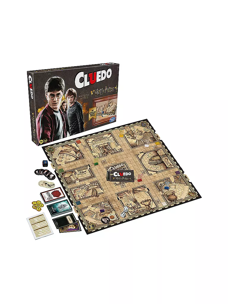 HASBRO | Brettspiel - Cluedo Harry Potter | keine Farbe