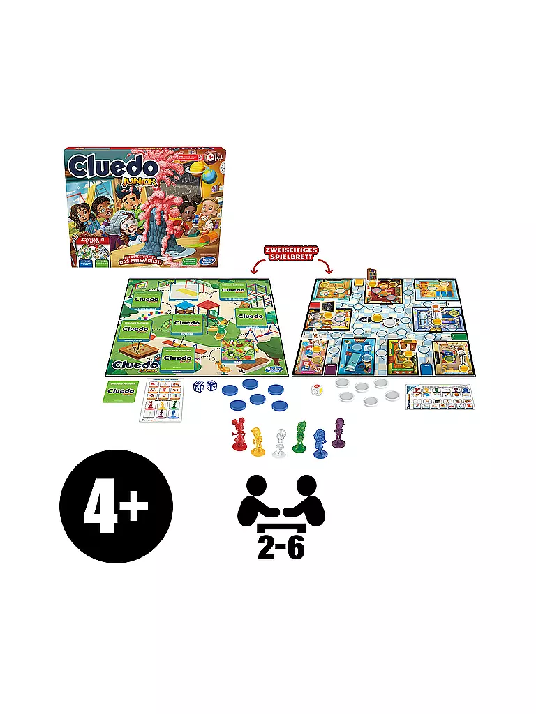 HASBRO | Brettspiel - Cluedo Junior | keine Farbe