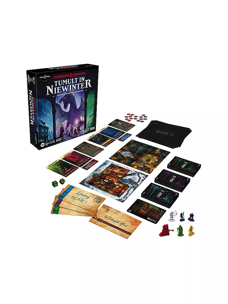 HASBRO | Brettspiel - Dungeons & Dragons: Tumult in Niewinter | keine Farbe