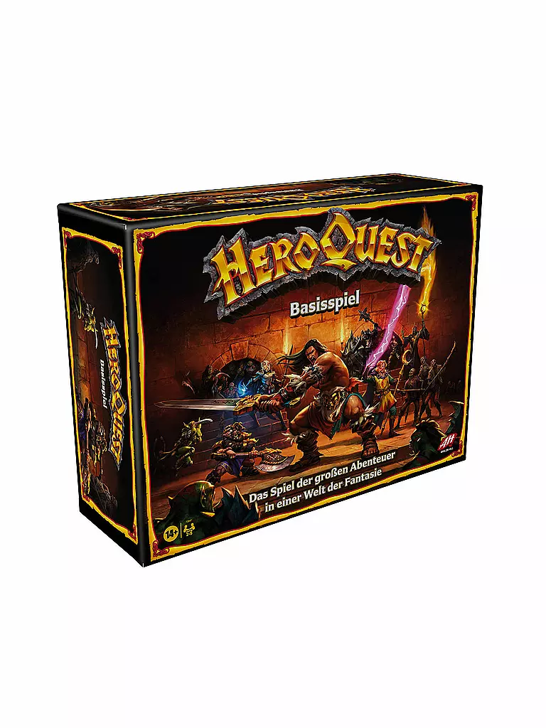 HASBRO | Brettspiel - HeroQuest Basisspiel | keine Farbe