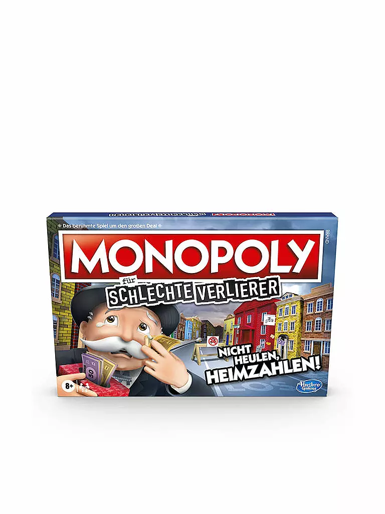 HASBRO | Brettspiel - Monopoly für schlechte Verlierer | keine Farbe