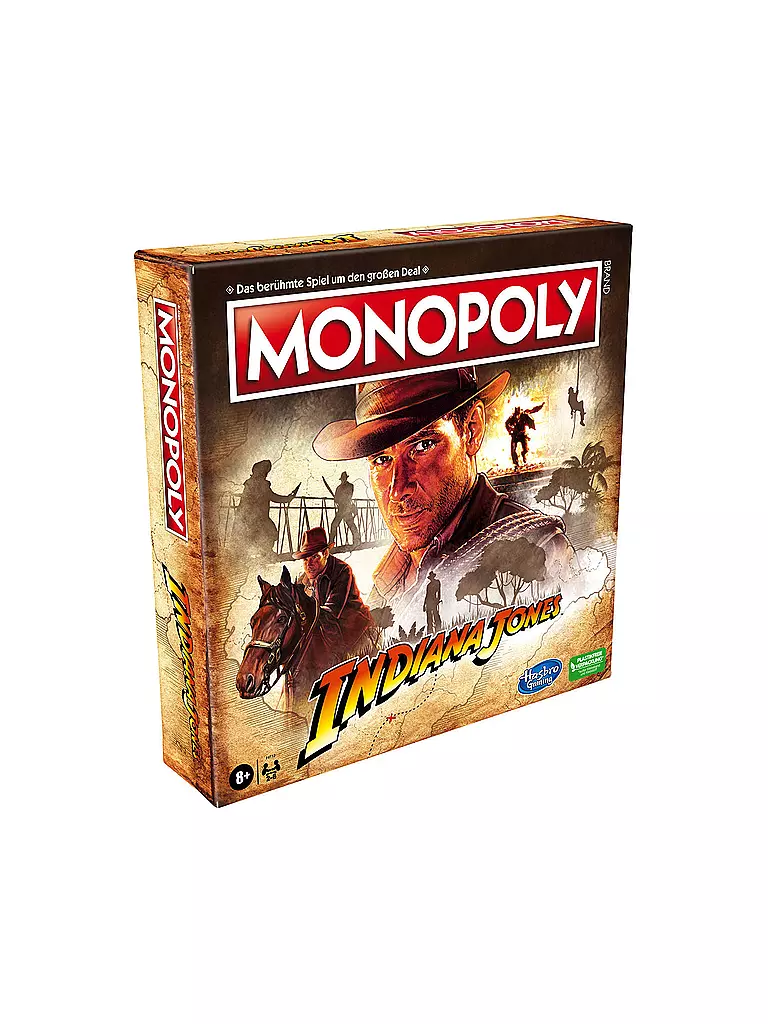 HASBRO | Brettspiel - Monopoly Indiana Jones Spiel | keine Farbe