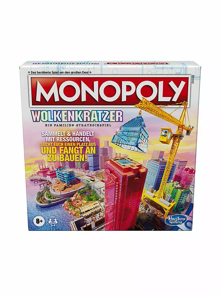 HASBRO | Brettspiel - Monopoly Wolkenkratzer | keine Farbe