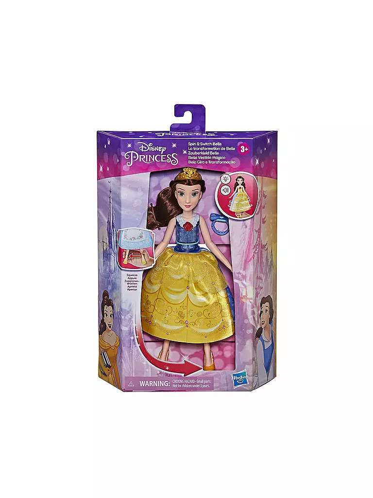 HASBRO | Disney Prinzessin Zauber Kleid Spin and Switch | keine Farbe