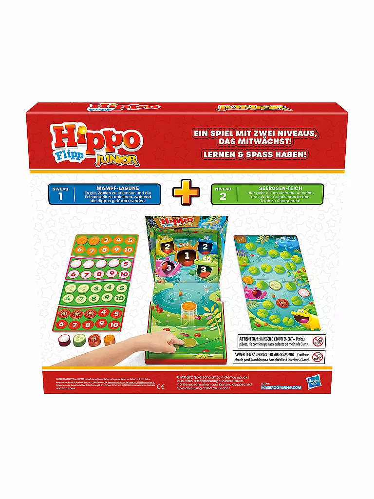 HASBRO | Hippo Flipp Junior | keine Farbe
