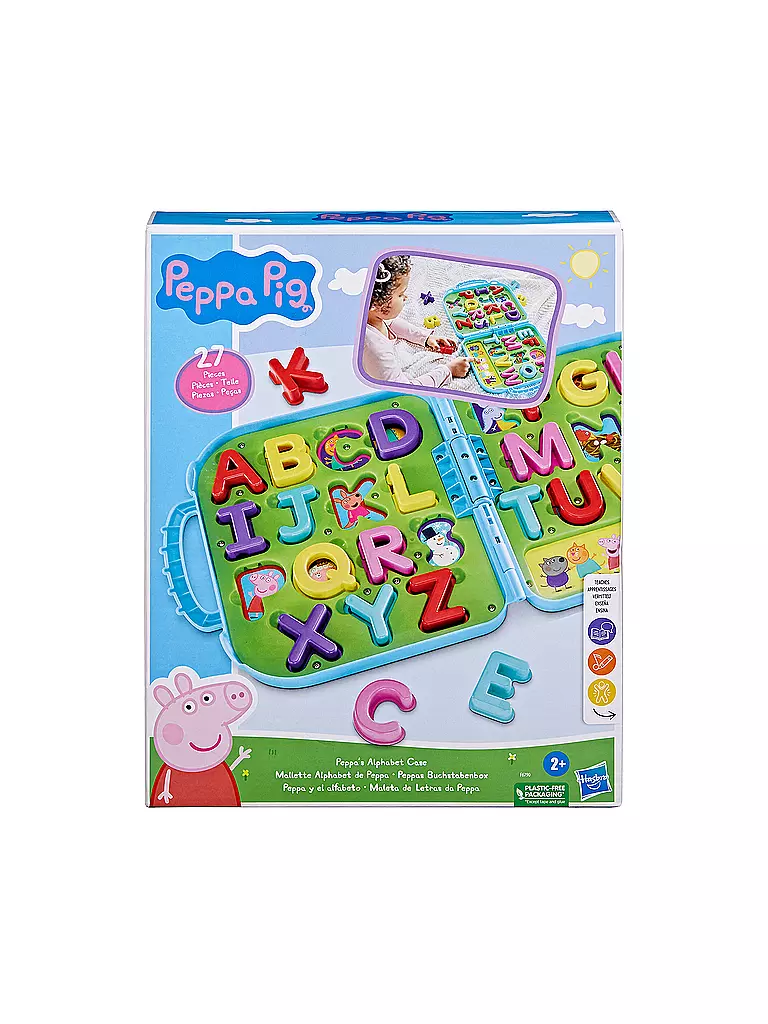 HASBRO | Peppa Pig Peppas Buchstabenbox | keine Farbe