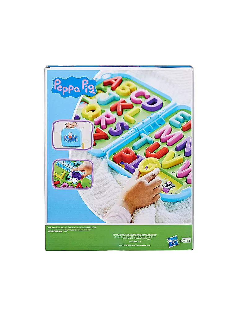 HASBRO | Peppa Pig Peppas Buchstabenbox | keine Farbe