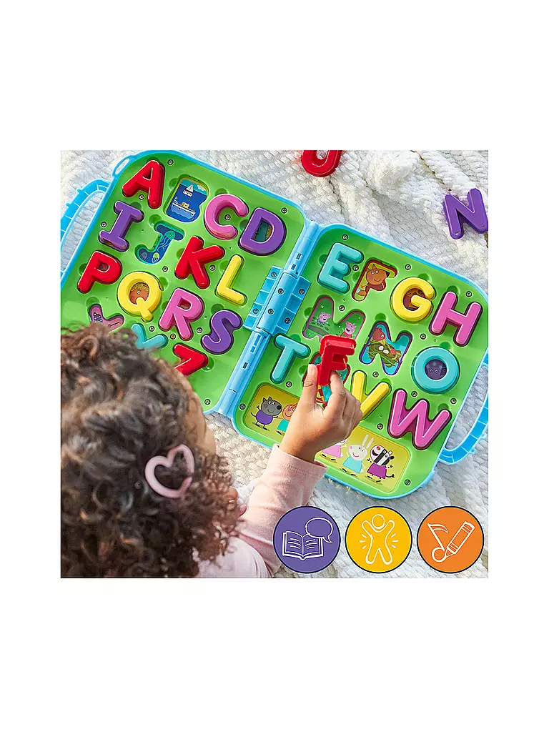 HASBRO | Peppa Pig Peppas Buchstabenbox | keine Farbe