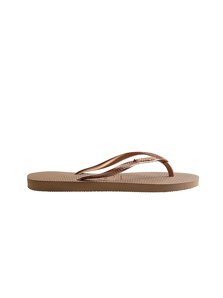 Badeschuhe - Flip Flops SLIM hellbraun 35/36 damen