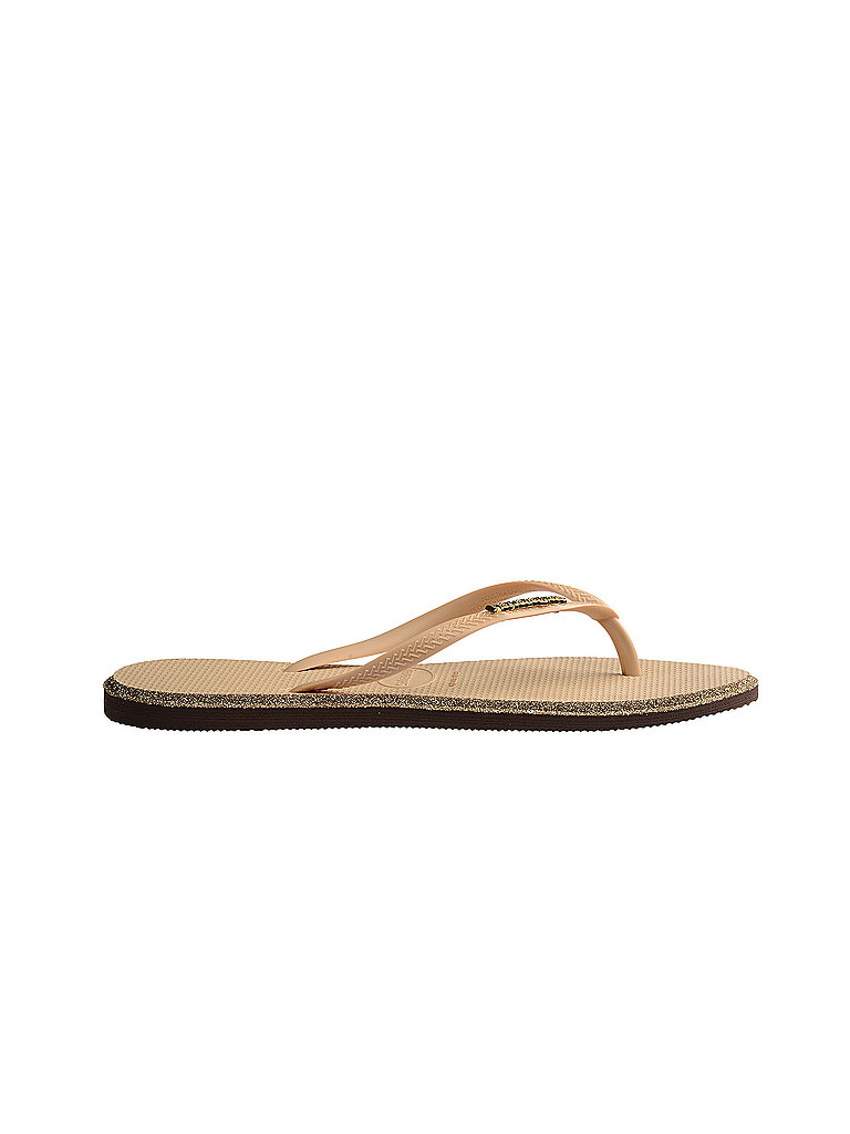 Badeschuhe SLIM POINT GLITTER hellbraun 41/42 damen