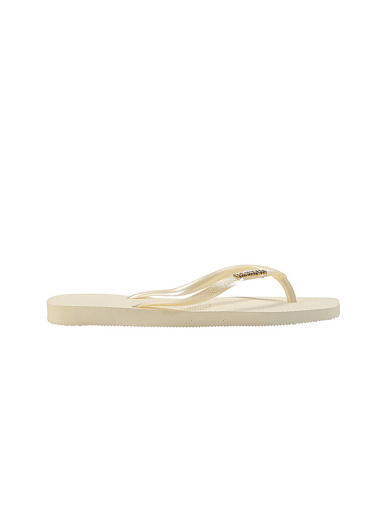 HAVAIANAS Badeschuhe SLIM SQUARE beige | 39/40