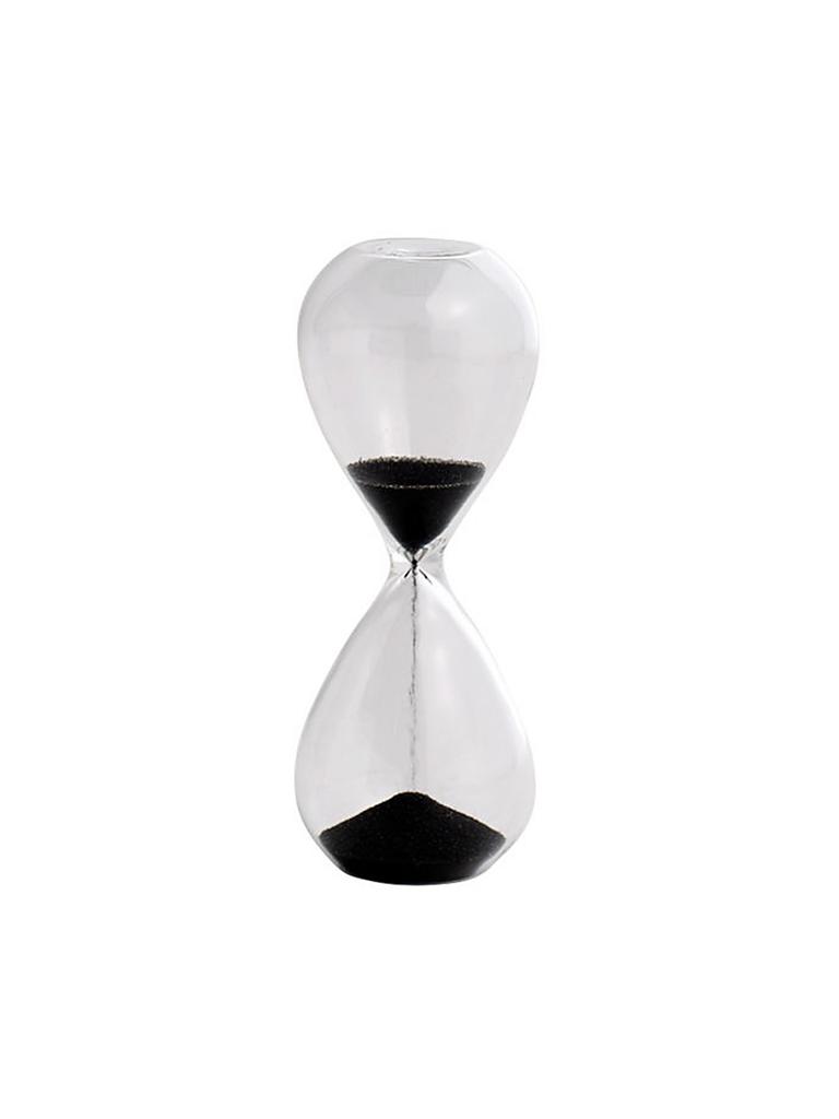 HAY | Sanduhr S (3-Minuten) Black | silber