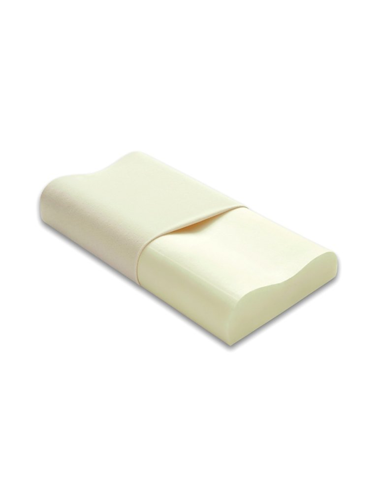 Nackenstützkissen Memory M 30x50cm (Champagner) weiss baby