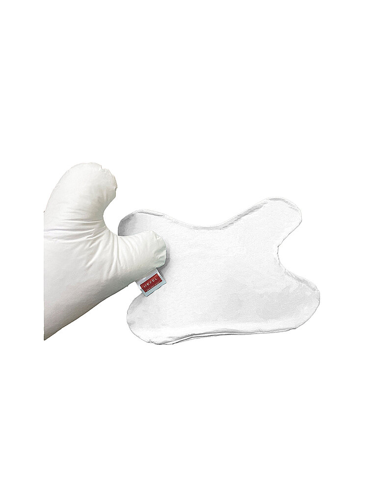 HEFEL Jersey Kissenbezug 40x60cm  My Face Weiss weiss
