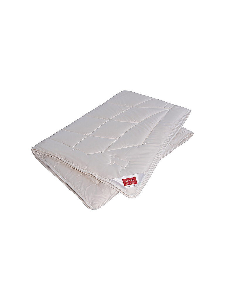 HEFEL Sommerdecke Pure Wool 140x200cm (500g) creme