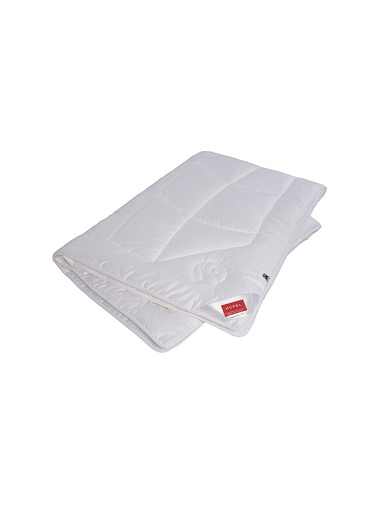 HEFEL Sommerdecke KlimaControl Fair 200x200cm 390g weiss