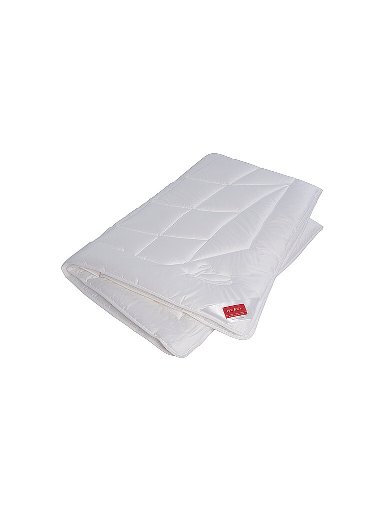 HEFEL Sommerdecke PURE MAIZE 200x200cm (390g) weiss