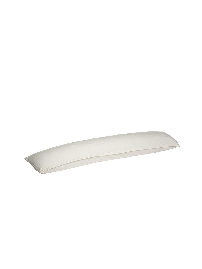 HEFEL Jersey-Bezug Seitenschläferkissen 35x160cm Champagner creme