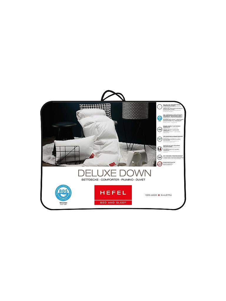 HEFEL | Ganzjahresdecke "DeLuxe Down" 140x220cm (420g) | weiss