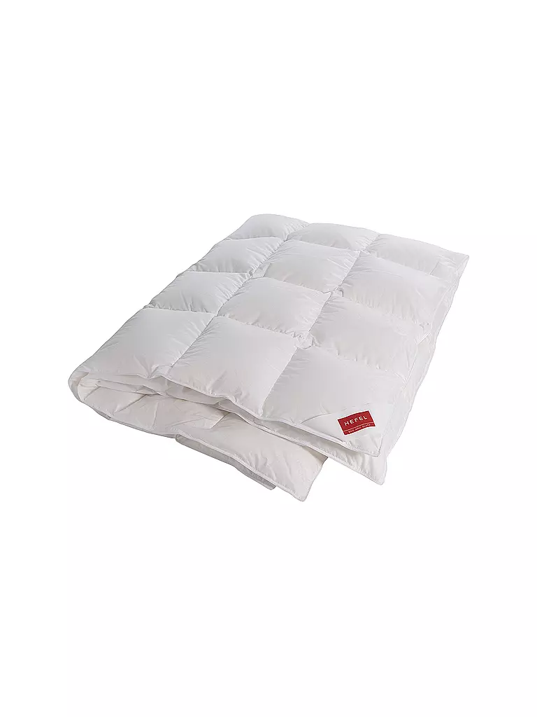 HEFEL | Ganzjahresdecke Mont Blanc Duvet 140x200cm 570g | weiss