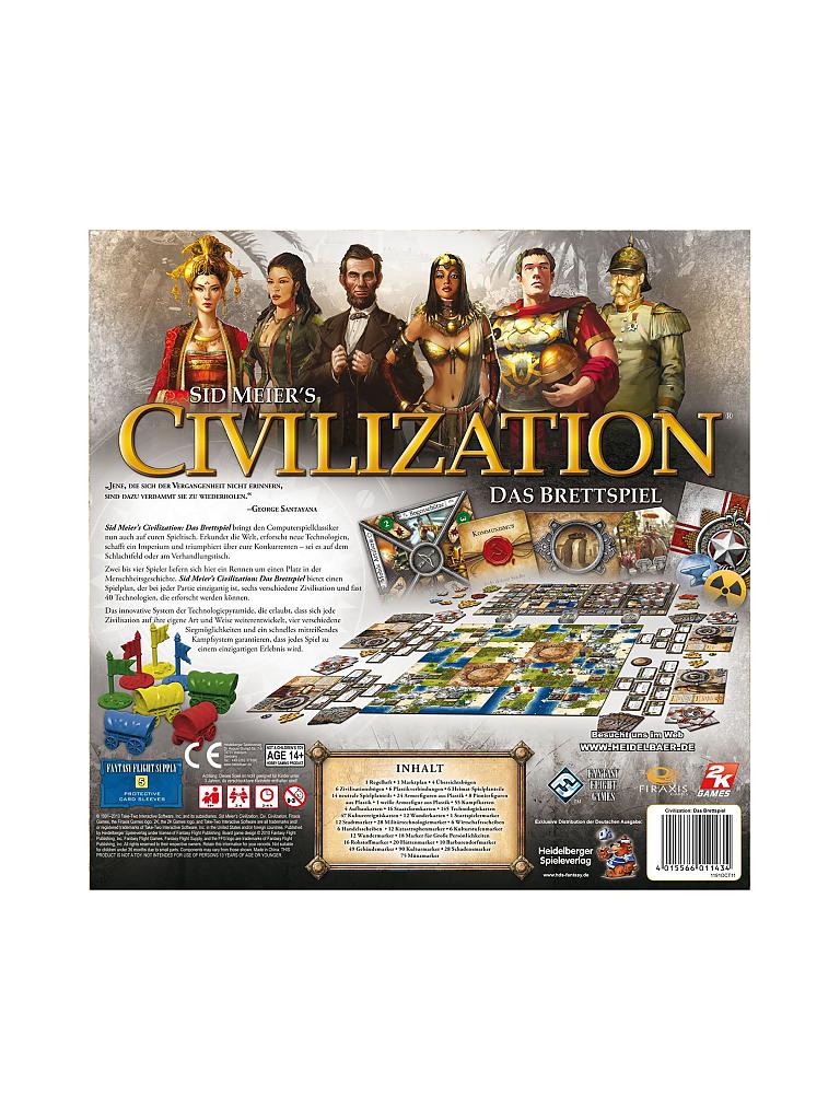 HEIDELBERGER SPIELEVERLAG | Brettspiel - Civilization | keine Farbe