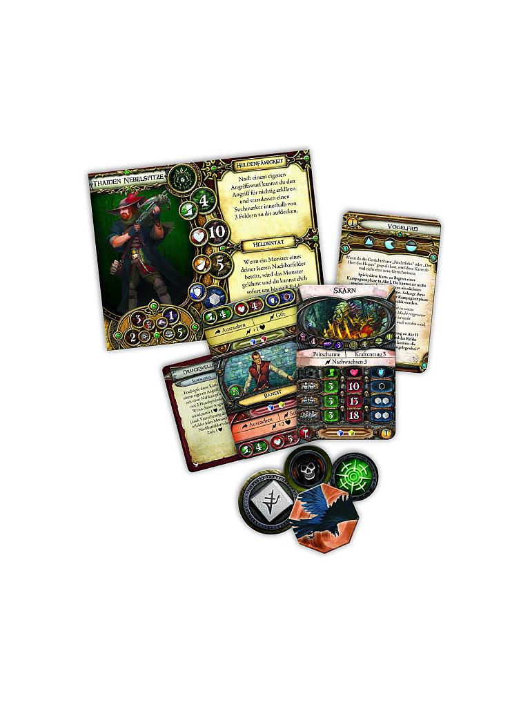 HEIDELBERGER SPIELEVERLAG | Descent 2nd Edition - Schloss Rabenfels (Erweiteurng) | keine Farbe