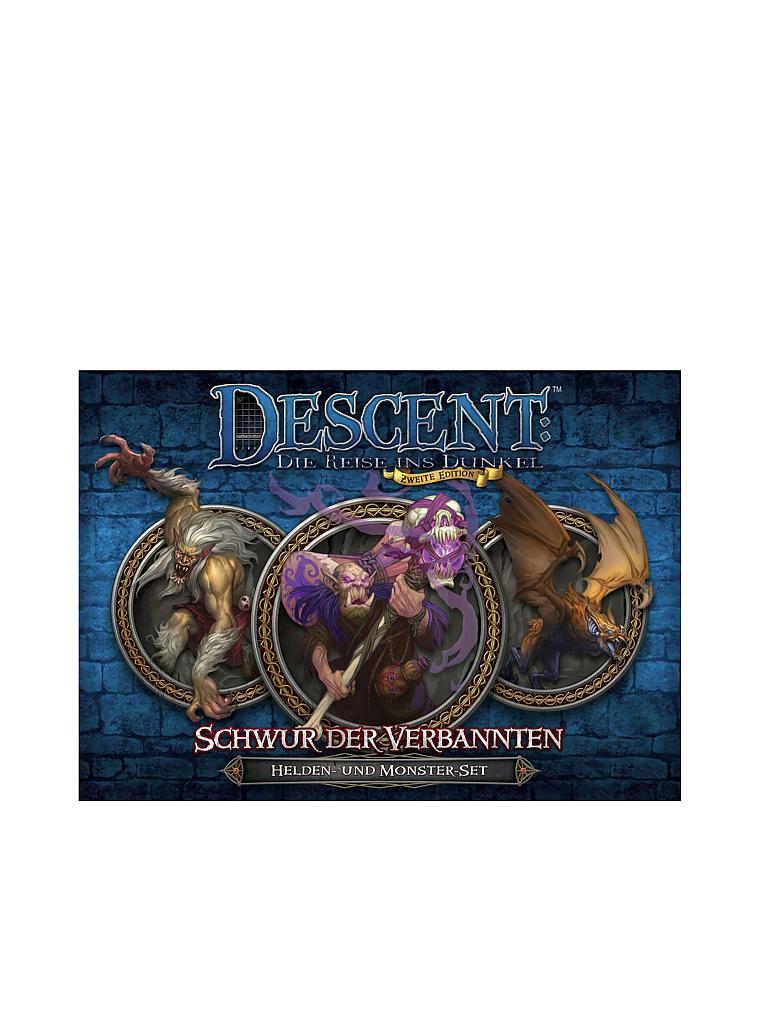 HEIDELBERGER SPIELEVERLAG | Descent 2nd Edition - Schwur der Verbannten Helden und Monster | keine Farbe