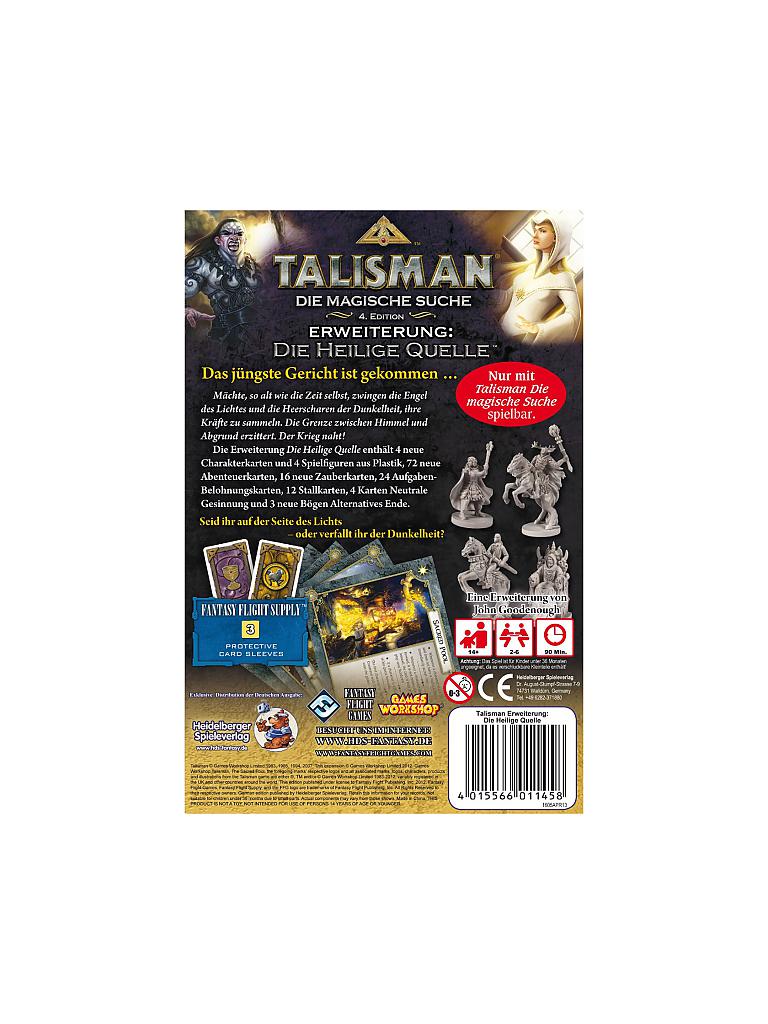 HEIDELBERGER SPIELEVERLAG | Talisman - Die heilige Quelle (Erweiterung) | keine Farbe