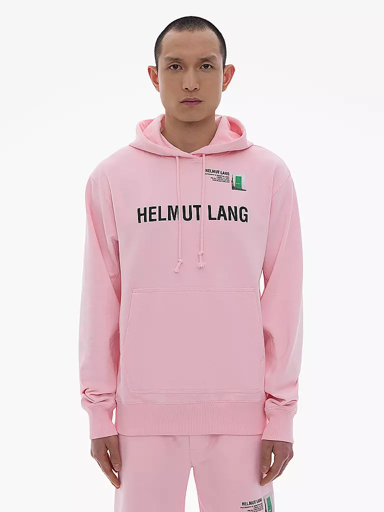 HELMUT LANG | Kapuzensweater - Hoodie | pink
