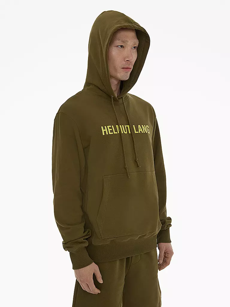 HELMUT LANG | Kapuzensweater - Hoodie | olive