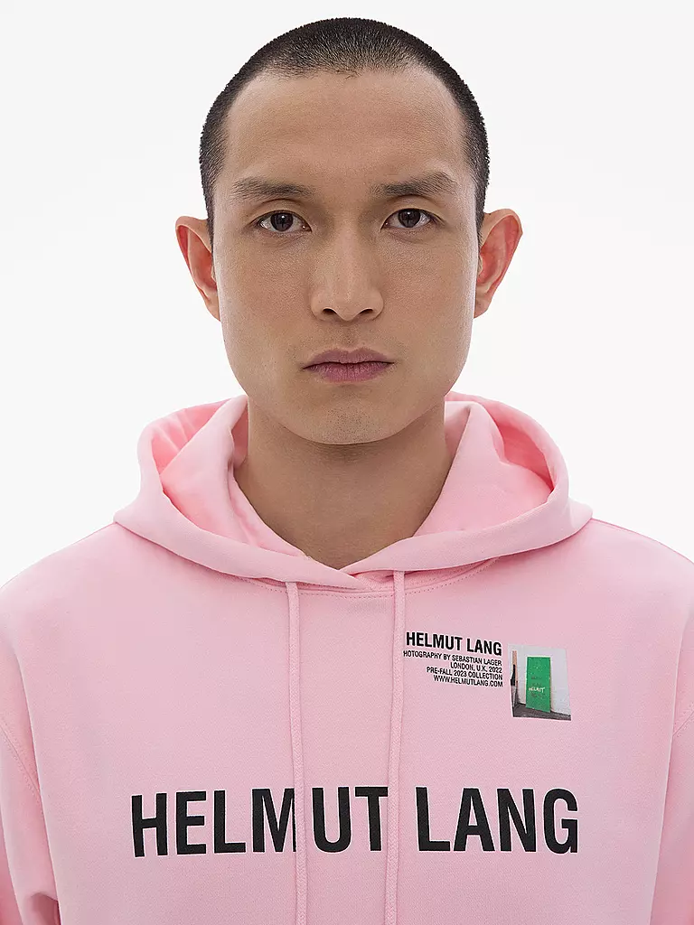 HELMUT LANG | Kapuzensweater - Hoodie | pink