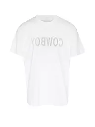 HELMUT LANG | T-Shirt COWBOY TECHNO | weiss