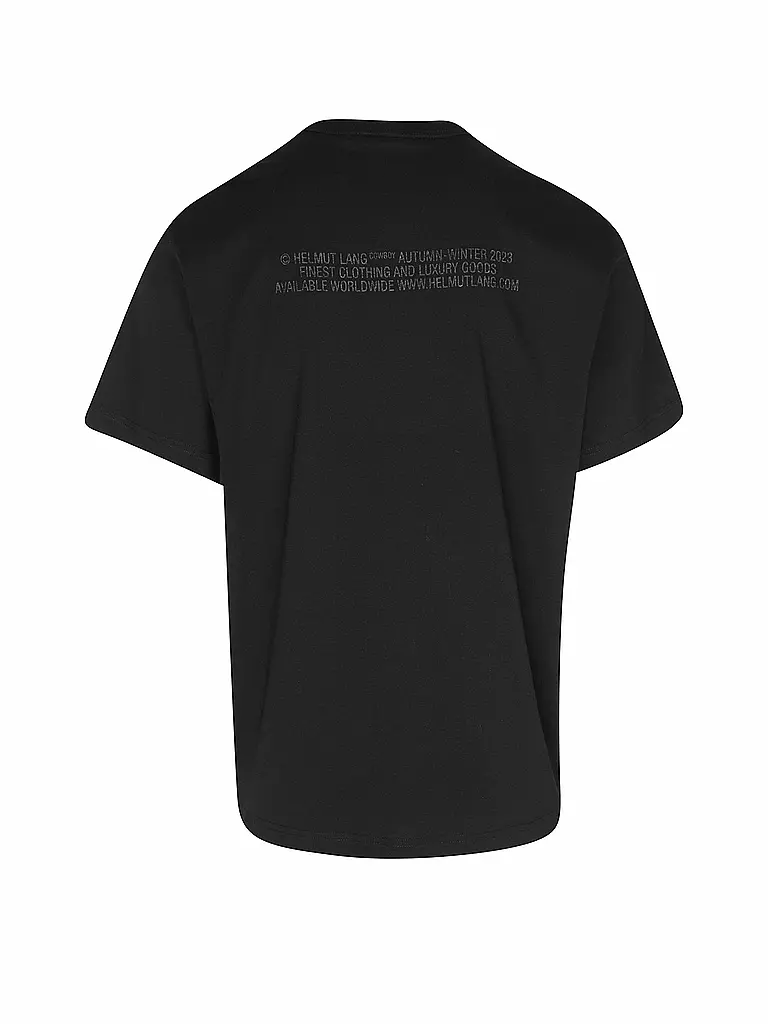HELMUT LANG | T-Shirt COWBOY TECHNO | schwarz