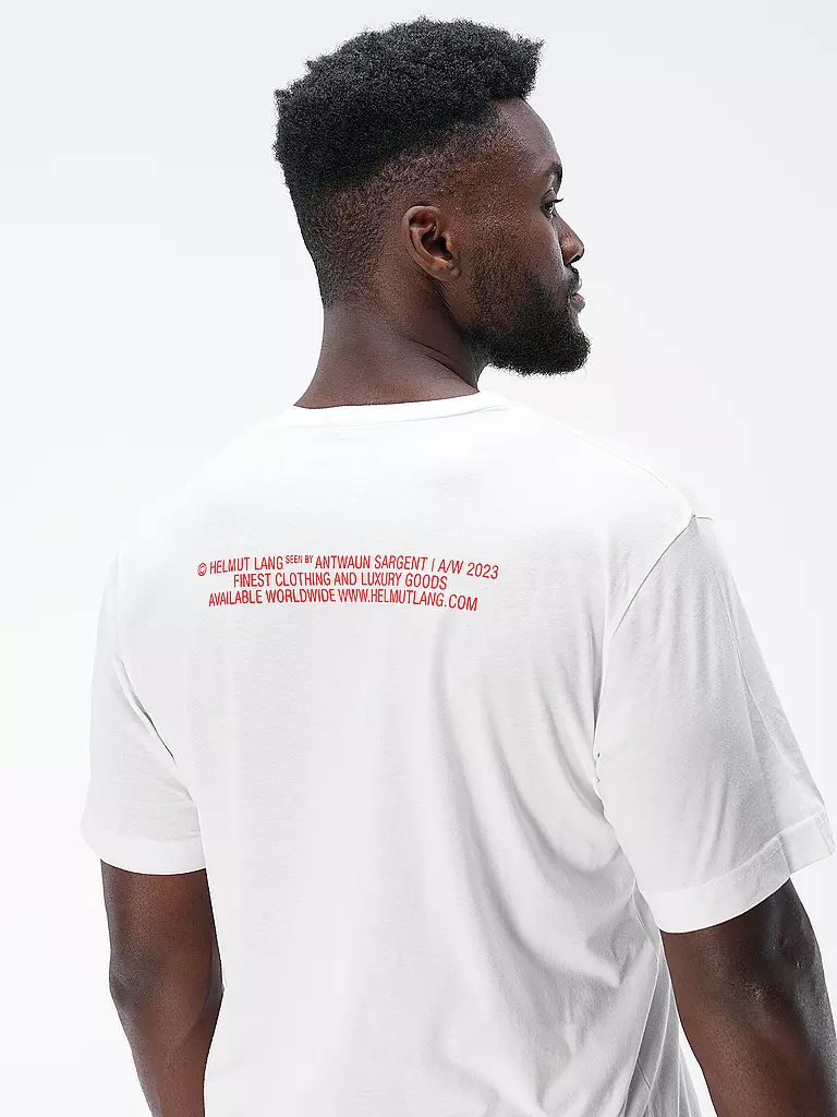 HELMUT LANG | T-Shirt REVERSE | weiss