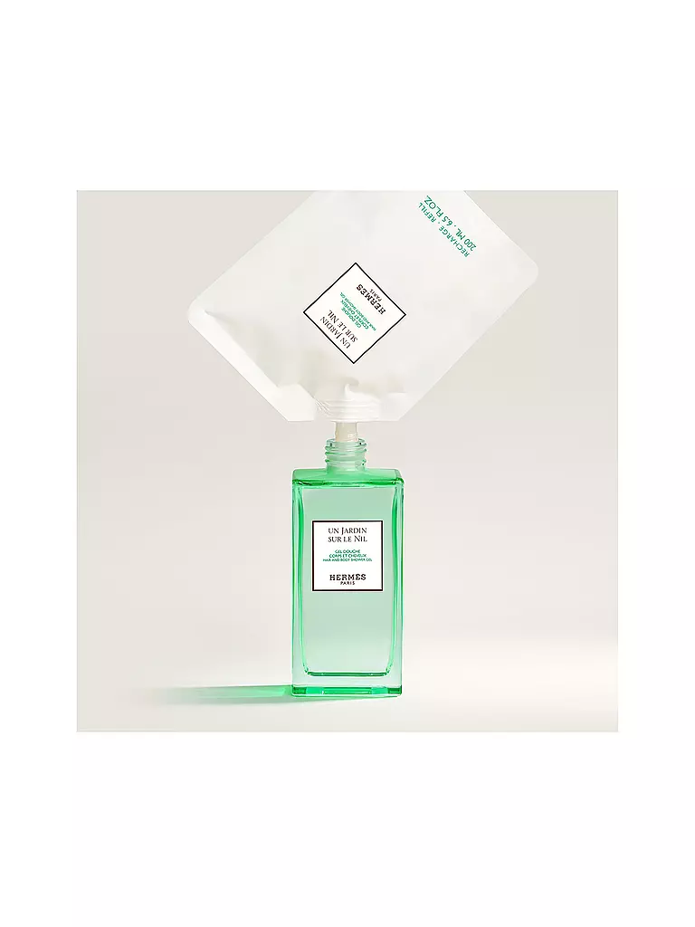 HERMÈS | Un Jardin sur le Nil, Nachfüllset Duschgel für Körper und Haar 200ml | keine Farbe