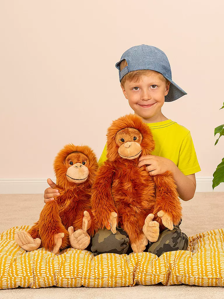 HERMANN TEDDY | Orang Utan sitzend 40cm | braun