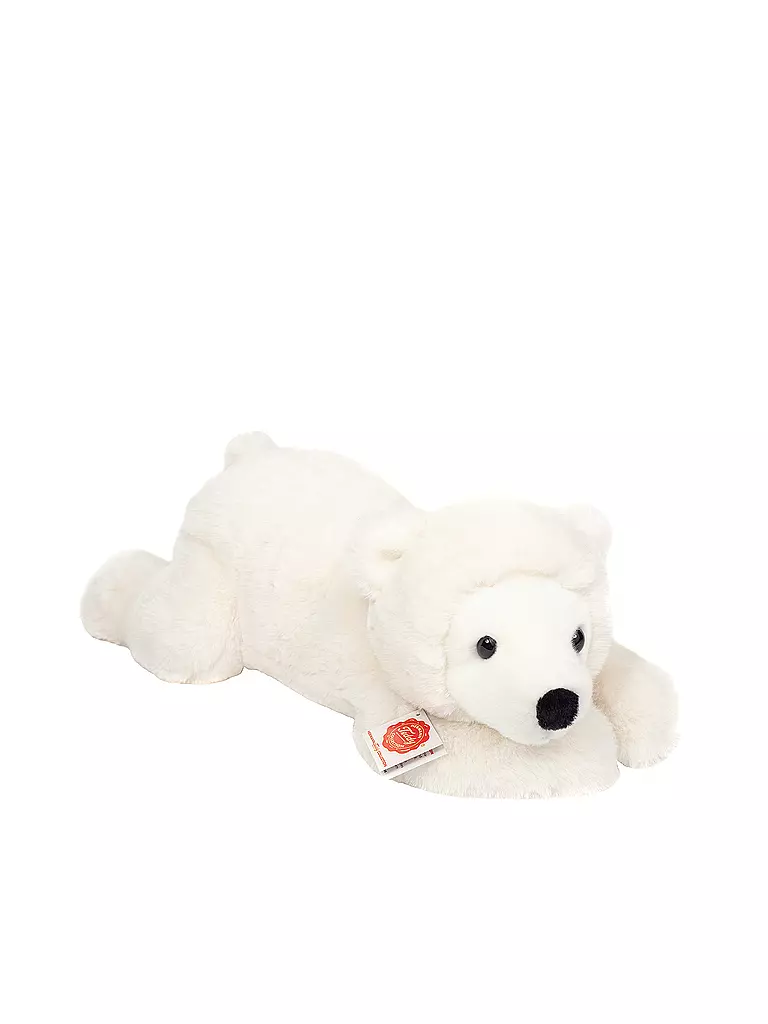 HERMANN TEDDY | Plüschtier - Eisbär liegend 45cm | creme