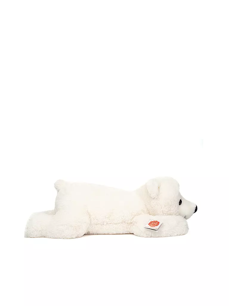 HERMANN TEDDY | Plüschtier - Eisbär liegend 45cm | creme