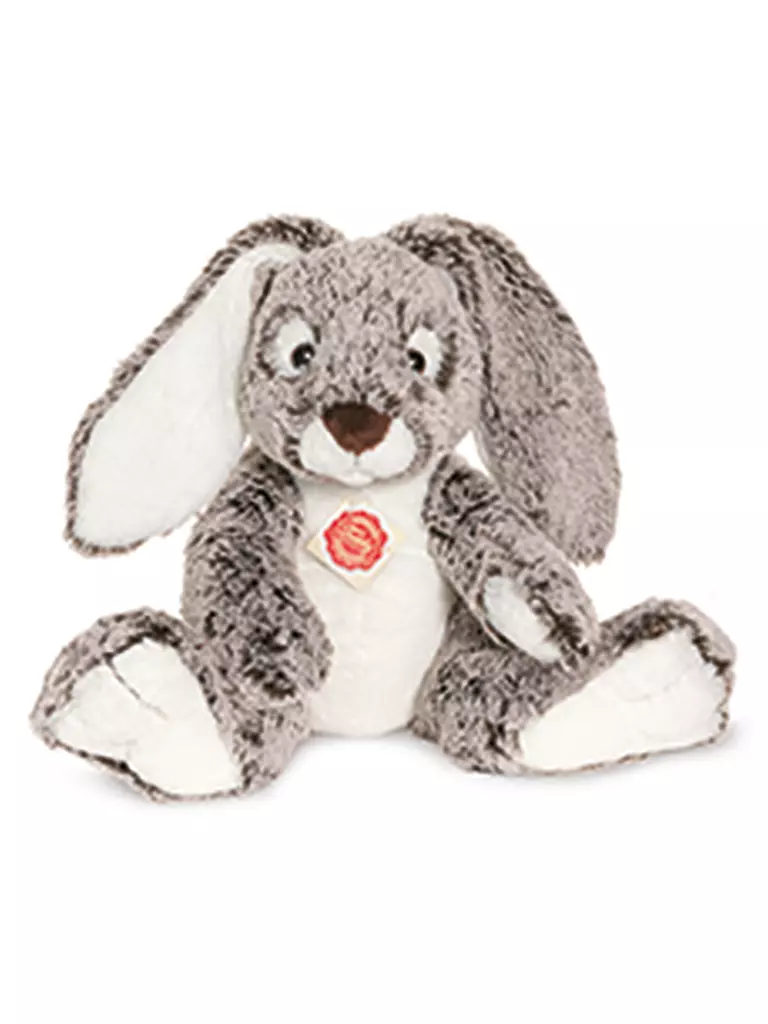 HERMANN TEDDY | Plüschtier - Schlenkerhase 28cm | grau